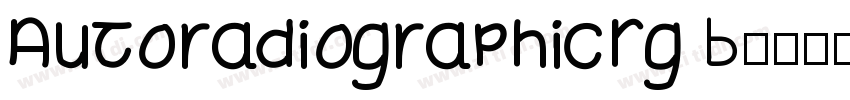 AutoradiographicRg B字体转换